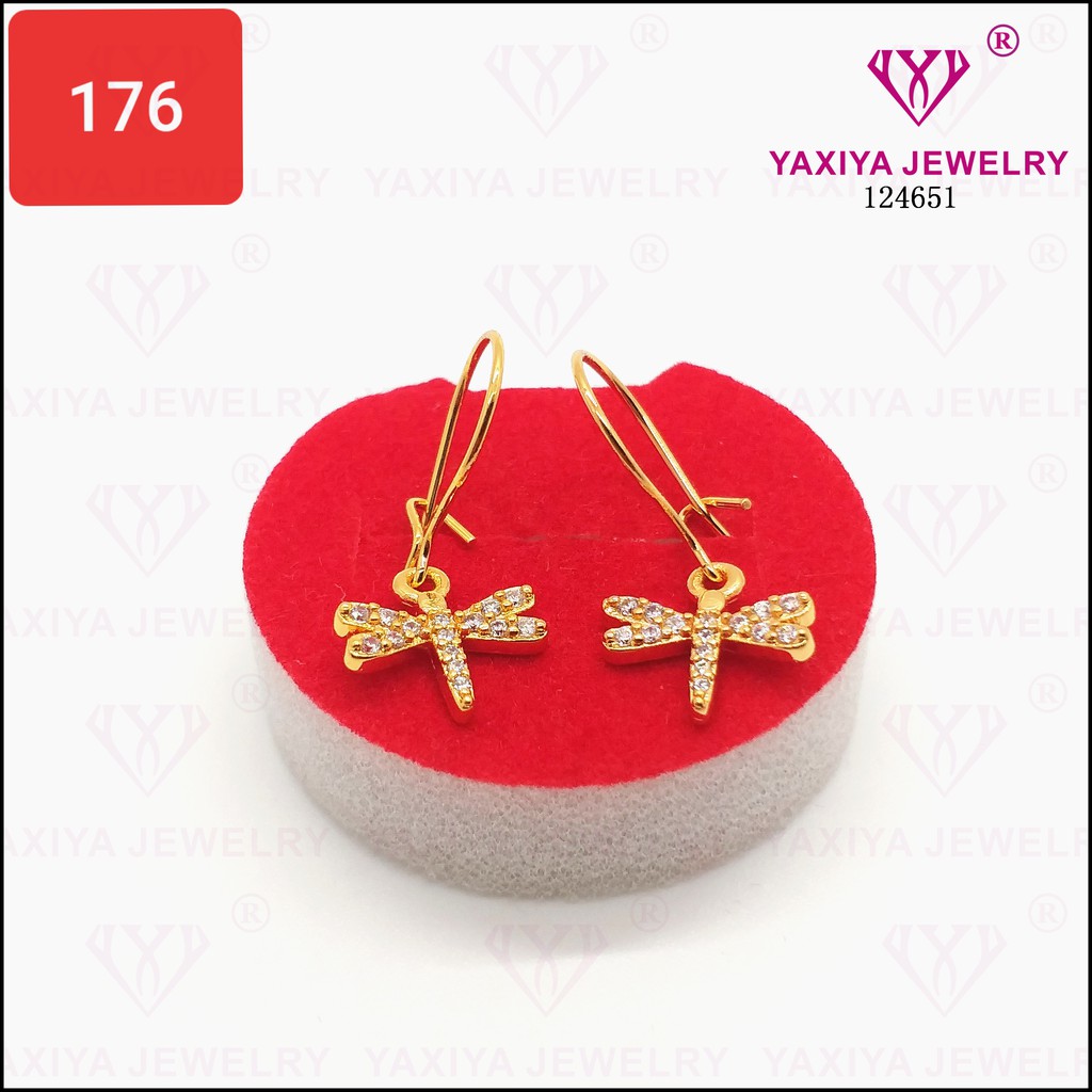 

Anting Capung Fashion Perhiasan Lapis Emas 18K Yaxiya Jewelry 176