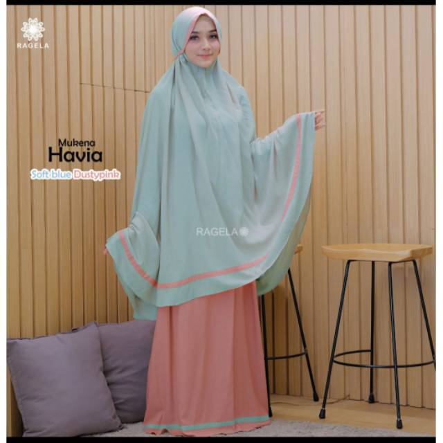 Mukena Havia ori Ragela|mukena Premium
