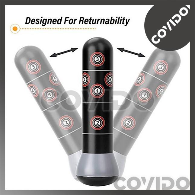 SAMSAK BERDIRI BALON TINJU TENDANG MODEL TIUP SANDSACK PUNCHING BAG