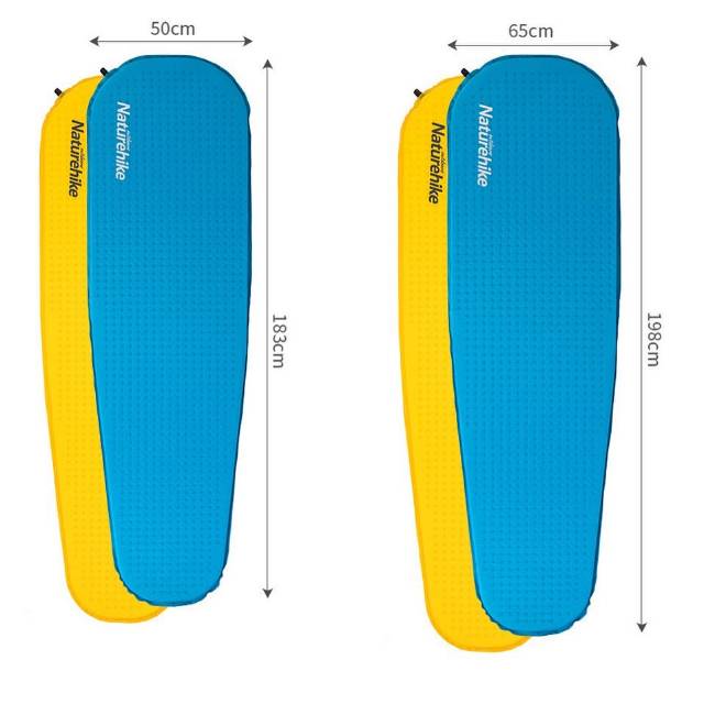 MATRAS SELF INGLATE OVAL NH19Q034-D // SLEEPING PAD NATUREHIKE
