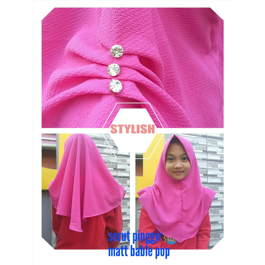 

Hijab TK Bubble / SERUT BUBBLE POP