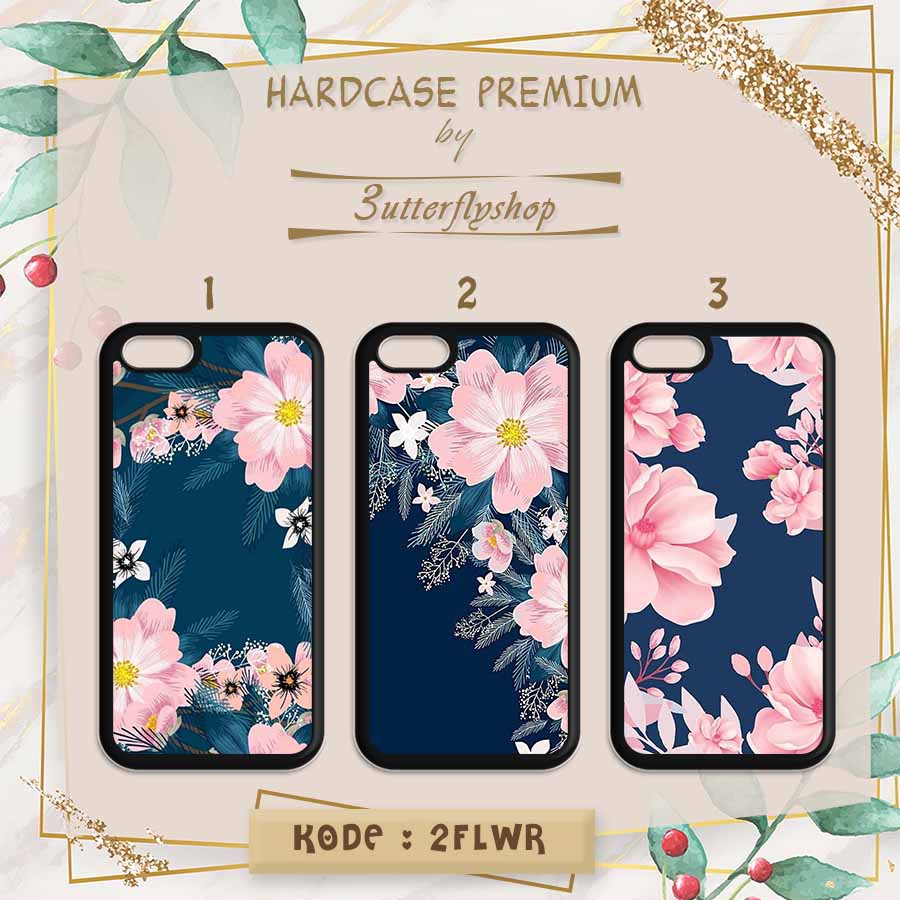 [HARDCASE] Flower Pink Sweety case Oppo Vivo Realme Redmi Xiaomi Samsung Iphone