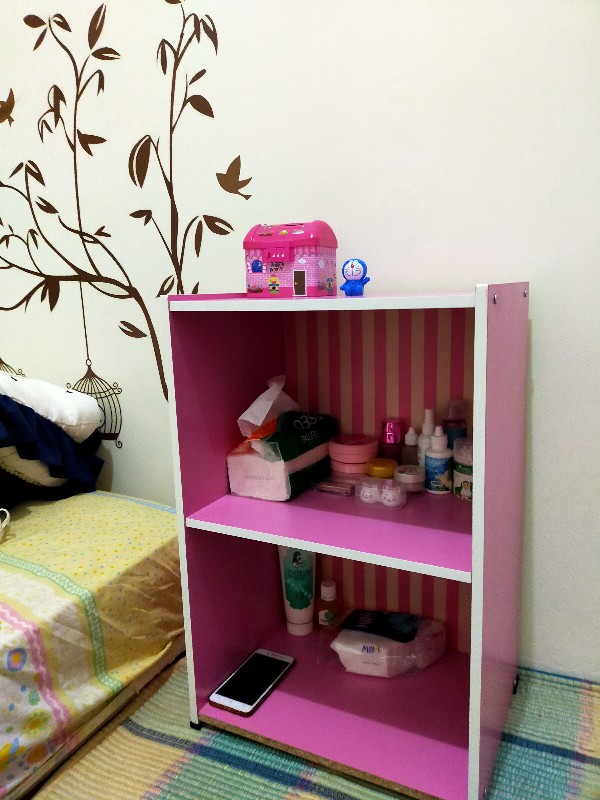 Rak Buku Lemari Buku Serbaguna Susun 2 Kayu Big Panel