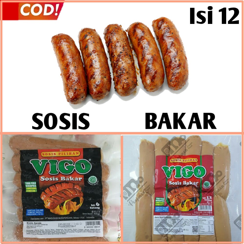 

vigo sosis bakar jumbo sosis sapi sosis beku