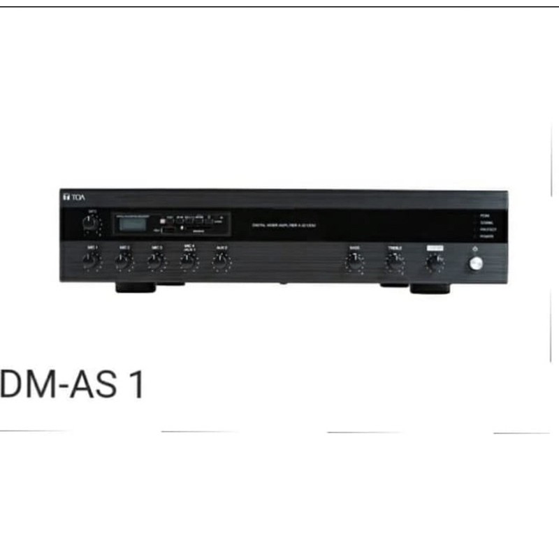 Ampli TOA 120 Watt with USB MP3 Player ZA-3212DM-AS ZA3212DM ZA 3212 DM Digital Mixer Amplifier 120W