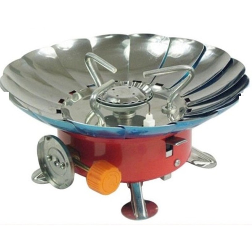 KOMPOR CAMPING Portable Kompor Kemping Anti Angin Windproof Camping Stove Kompor Bentuk BUNGA