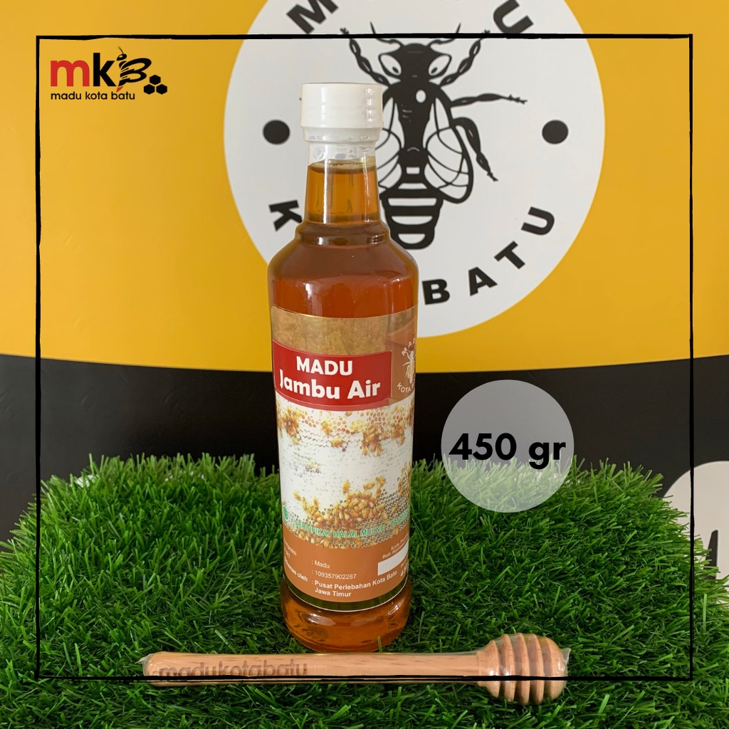 

Madu Murni Jambu Air (nectar bunga jambu air) 450 gr - Madu Kota Batu