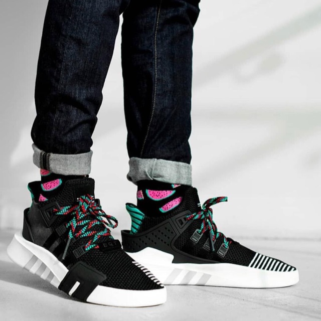 adidas eqt bask adv black green