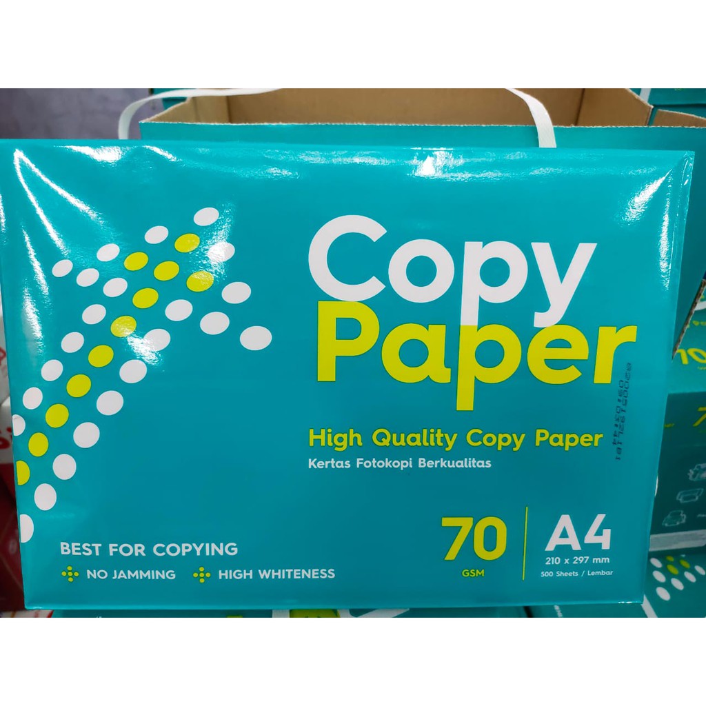 

COPY PAPER KERTAS FOTO COPY A4 70 GSM