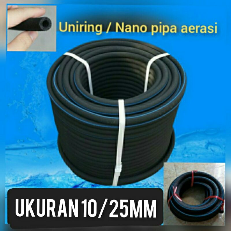 uniring 10/25mm selang aerasi pipa nano aeratortube