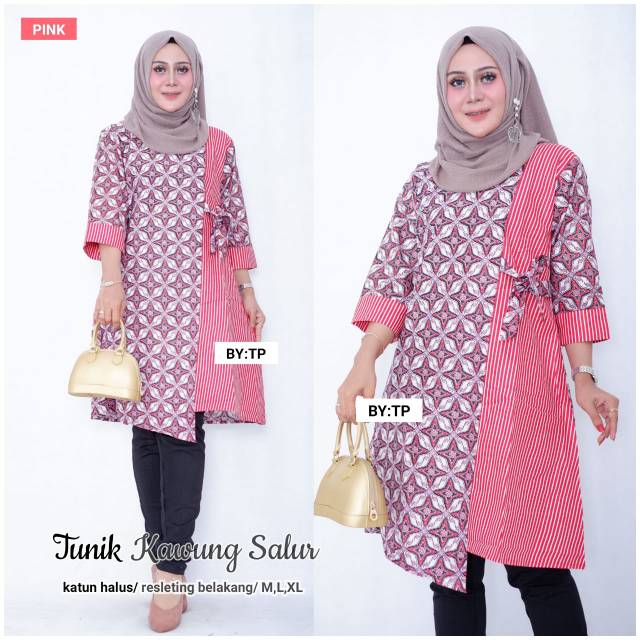 Tunik kawung salur