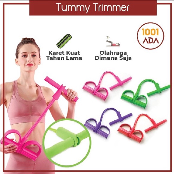 Tummy Trimmer Spon Alat Fitness Alat Olahraga di Rumah Gym Pengecil Perut Dan Pembakar Lemak Medan