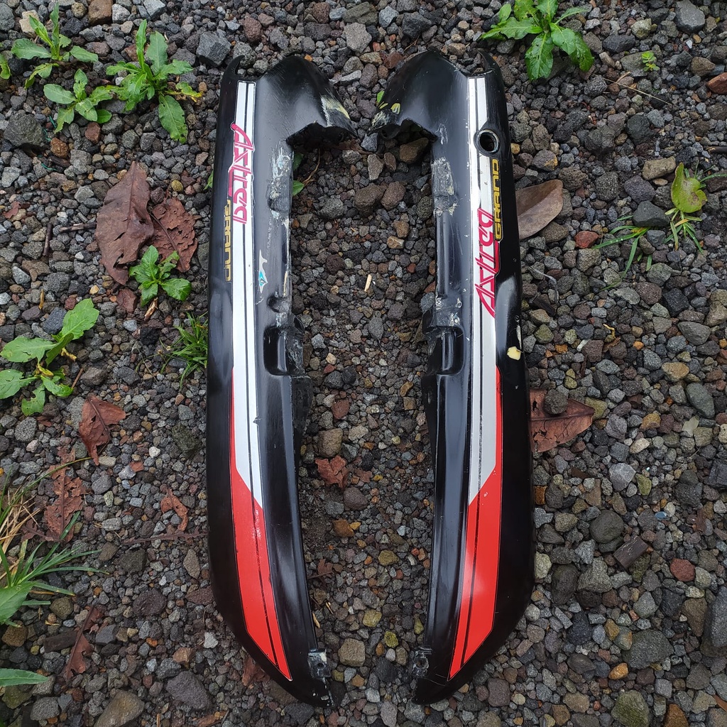 cover body belakang kanan kiri Honda Astrea Grand Bulus Original copotan murah