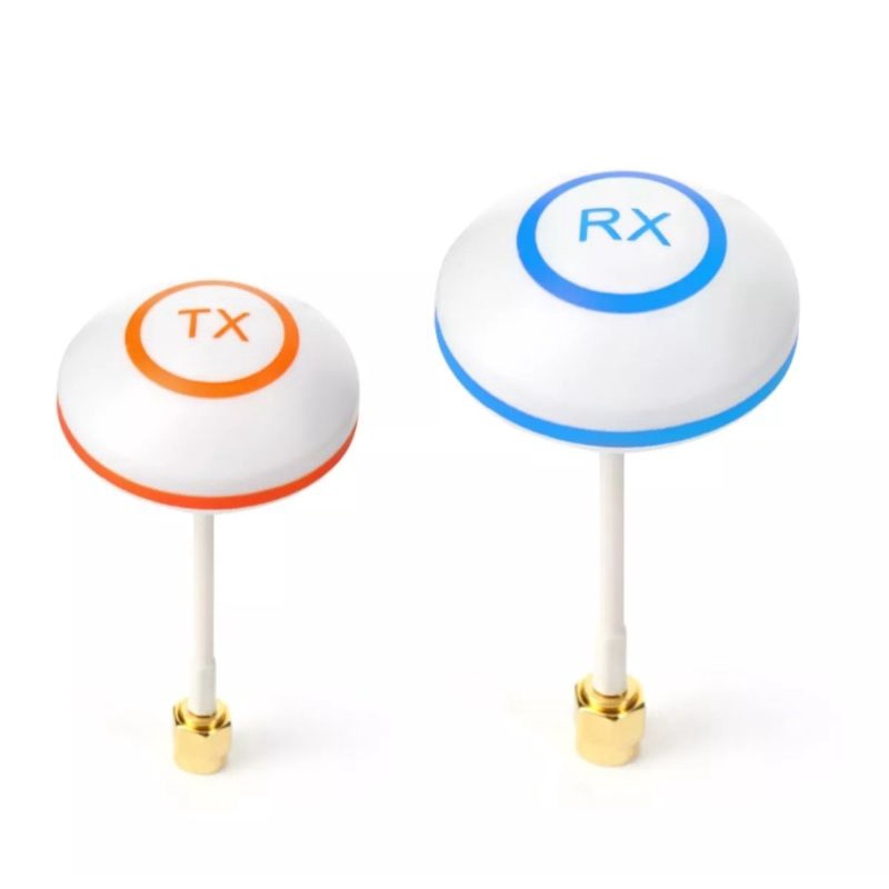 5.8 GHZ CIRCURAL POLARIZED MUSHROOM ANTENNA JAMUR SMA SET Tx Rx FPV