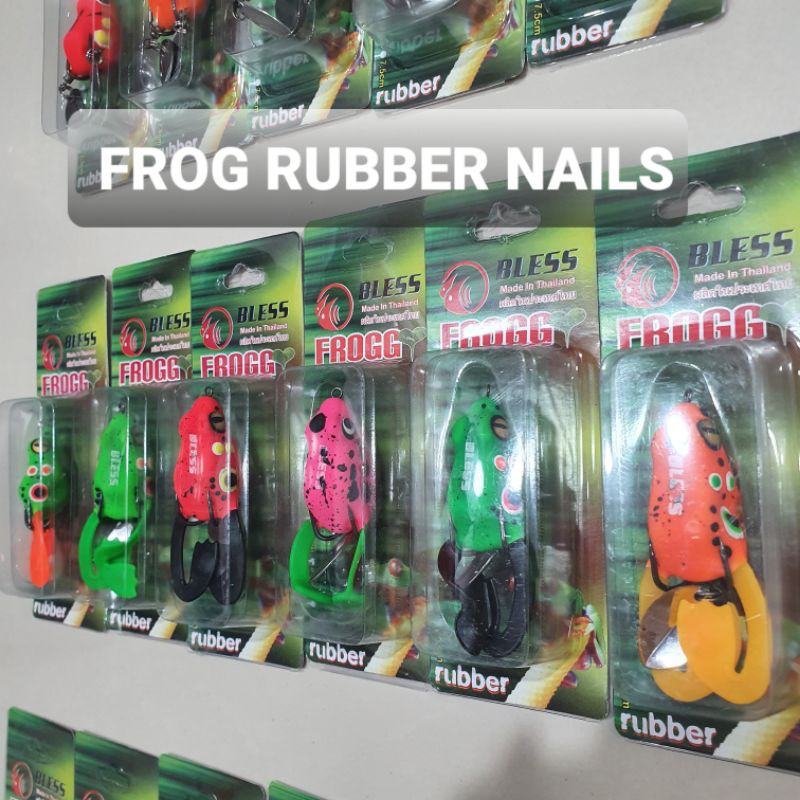 BLESS FROGGY RUBBER MADE IN THAILAND / KODOK BLESS