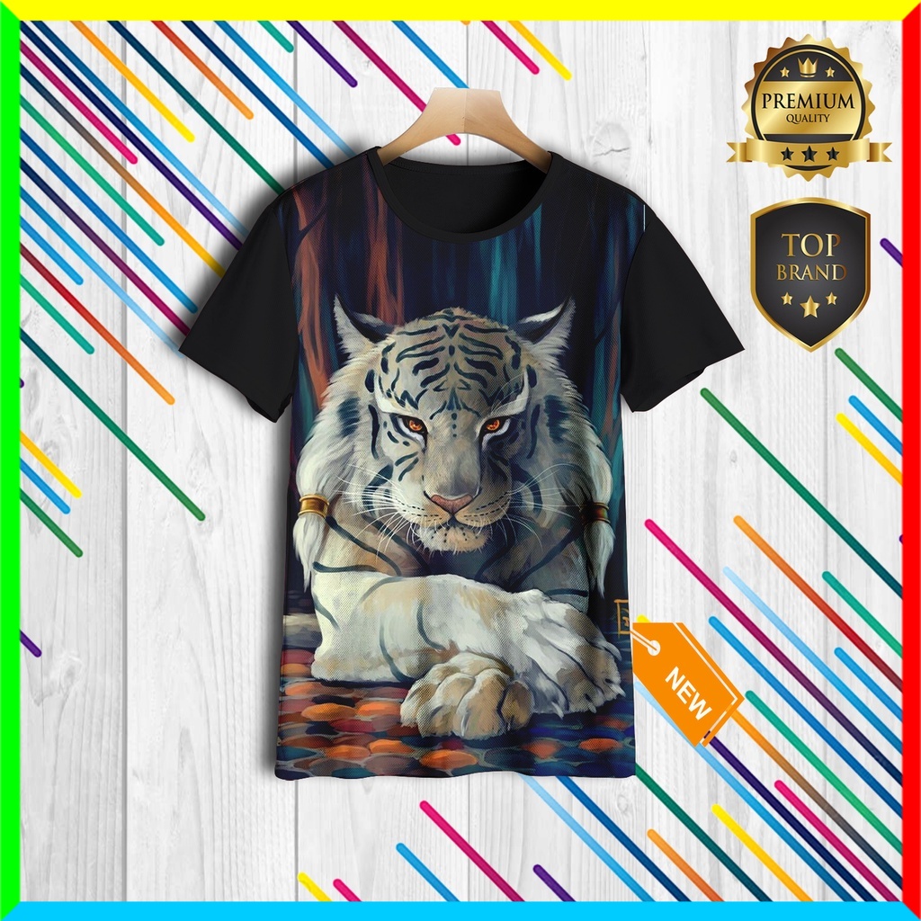 baju Kaos Anak Macan 3D