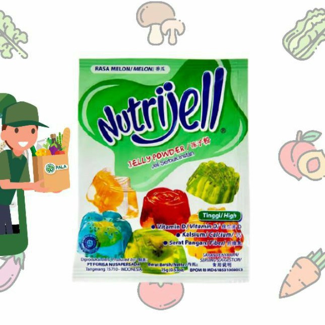 

Nutrijell Melon 10gr