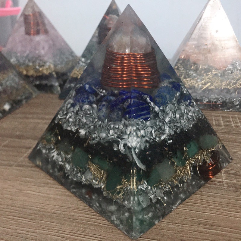 ORGONITE PIRAMIDA BLACK TOURMALINE