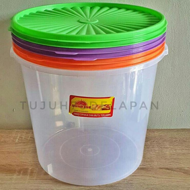 HBD ✪ Sealware Toples Plastik Sunrise 10L / Toples Besar 10L/Toples 10 Liter ➳← Terkini