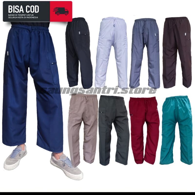 Celana sirwal panjang | komprang | pangsi dewasa M L XL XXL XXXL