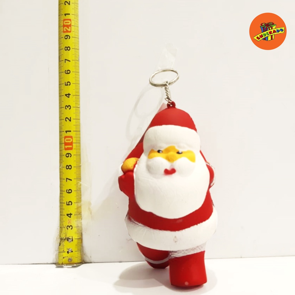 MAINAN SQUISHY SANTA - Mainan Squishy Anak