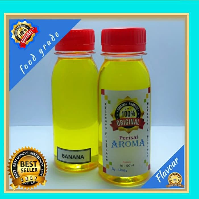 Dijual essen biang Banana. essen Pisang . essence flavour.perisai makanan Diskon