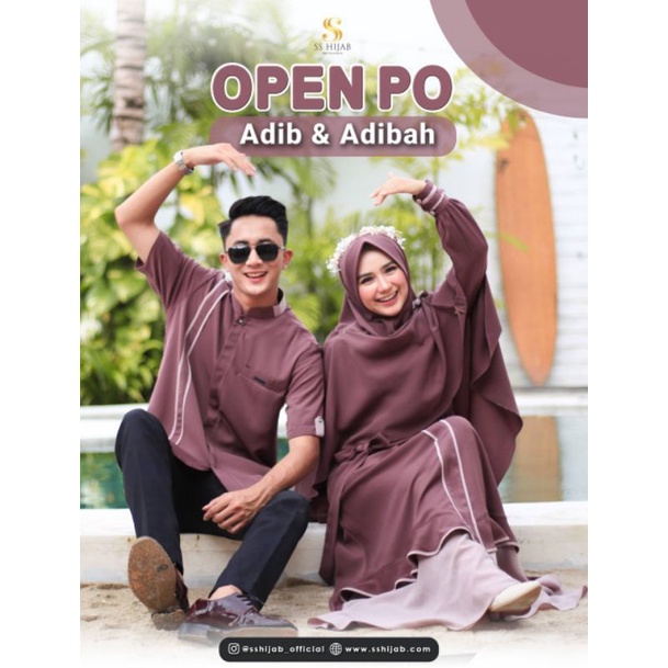 OPEN PO COUPLE adib adibah original by SS hijab