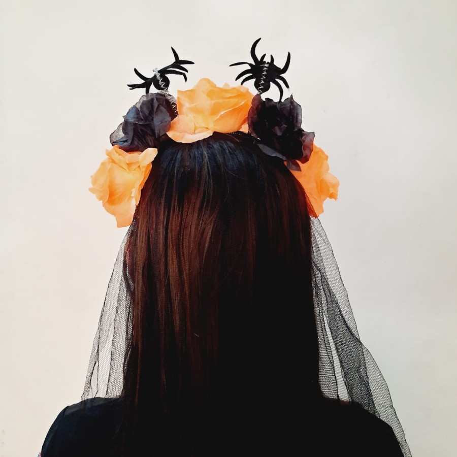 Bando Hantu Aksesories Rambut Halloween Cosplay Kostum Kuntilanak