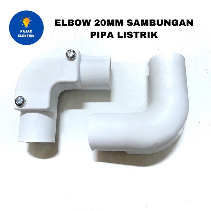 ELBOW 20MM SAMBUNGAN PIPA LISTRIK