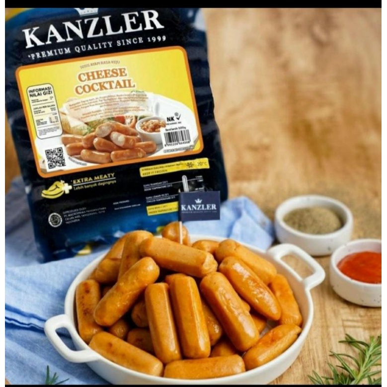 Kanzler Sosis Cheese Cocktail 500 gr