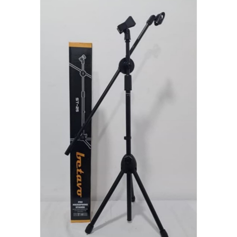 STAND MIC MICROPHONE LANTAI KAKI 3 ST 25