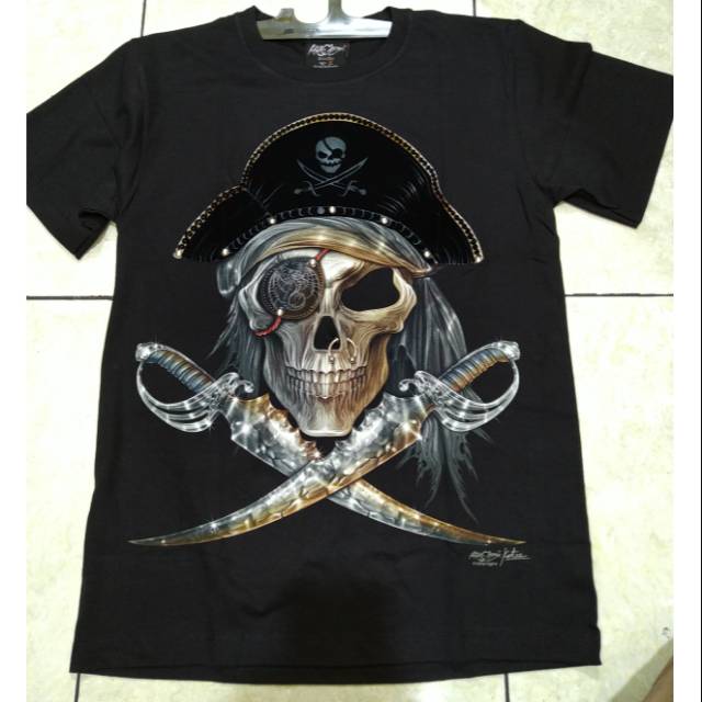 Kaos rock chang glow in the dark original