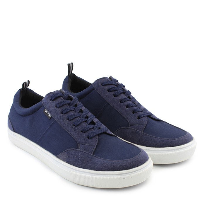  Sepatu  Casual Sneakers Pria  Walkers  Derby Navy Kuliah 