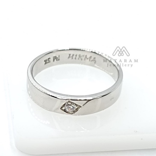 Cincin Kawin Perak 925 Silver - Cincin Tunangan Cincin Pria Cincin Perak Cincin Nikah Cincin Couple 