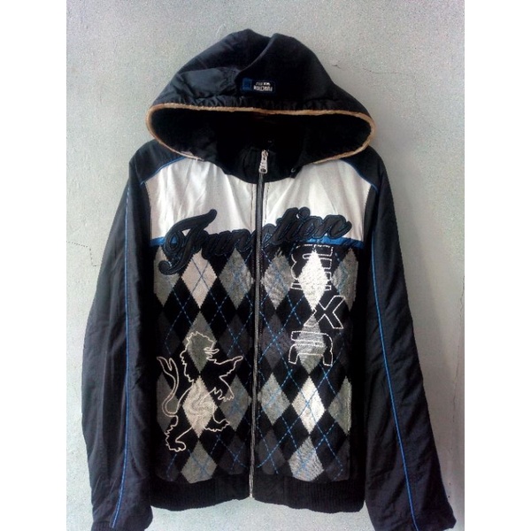 Jaket Hoodie EXR cardighan second original
