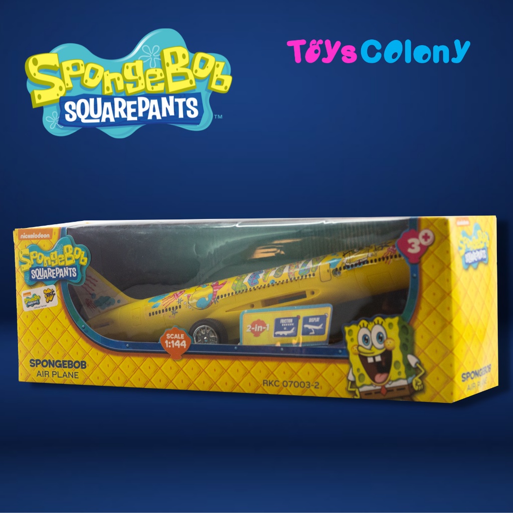 Mainan Anak/Pesawat Boeing Mainan/Pesawat Spongebob/RKC07003-2