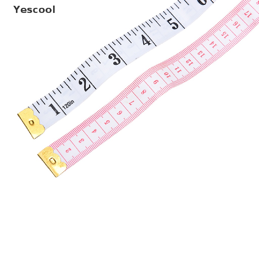 Yescool Meteran Jahit / Penjahit Panjang 2M / 3m Tahan Lama