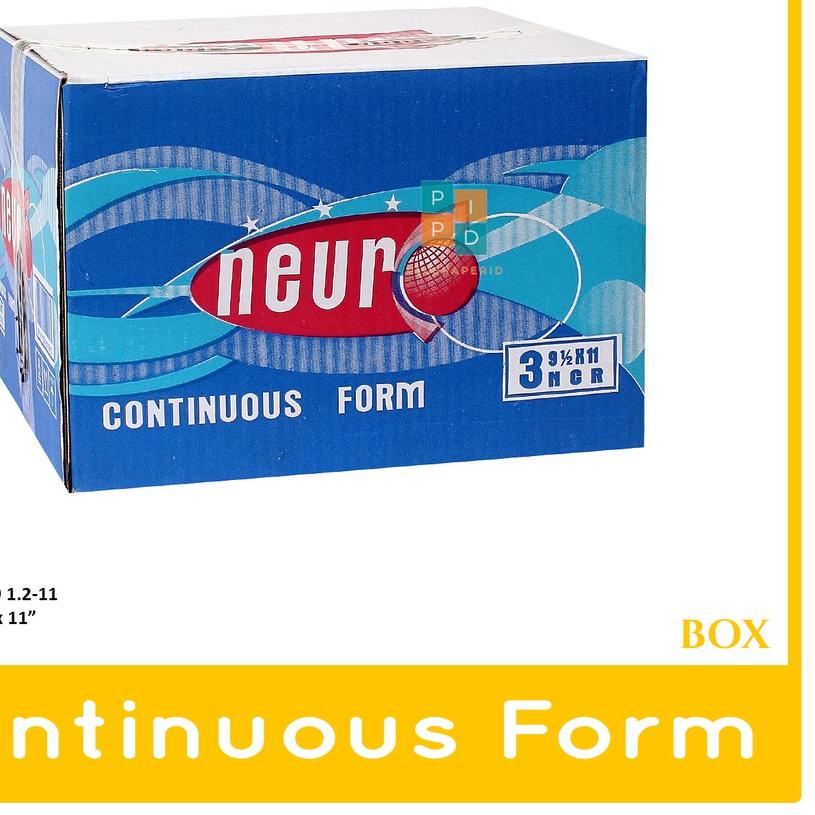 

✷ Continous Form 91/2 x 11 3 Ply ( K3 Neuro ) NCR / Kertas Komputer ➳