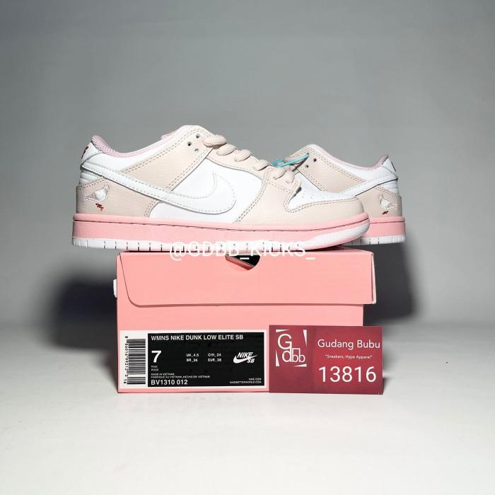 Termurah - Nike Sb Dunk Low Infrared Sakura Pink Pigeon Original Material - Promo