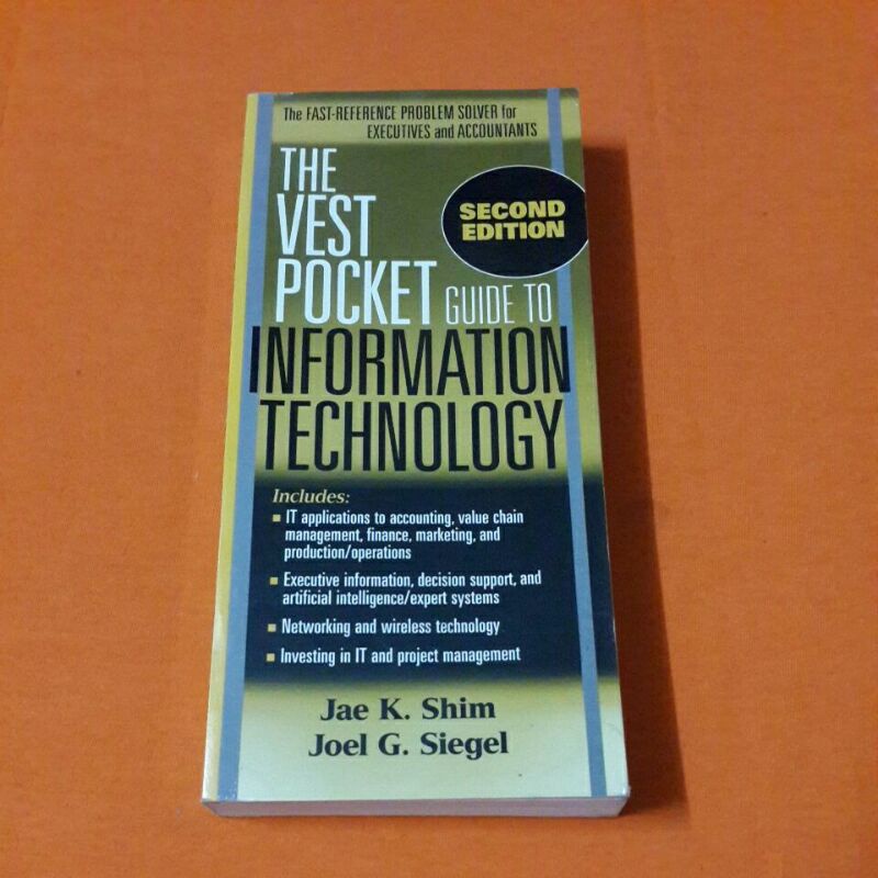 THE VEST POCKET GUIDE TO INFORMATION TECHNOLOGY (SECOND EDITION)
