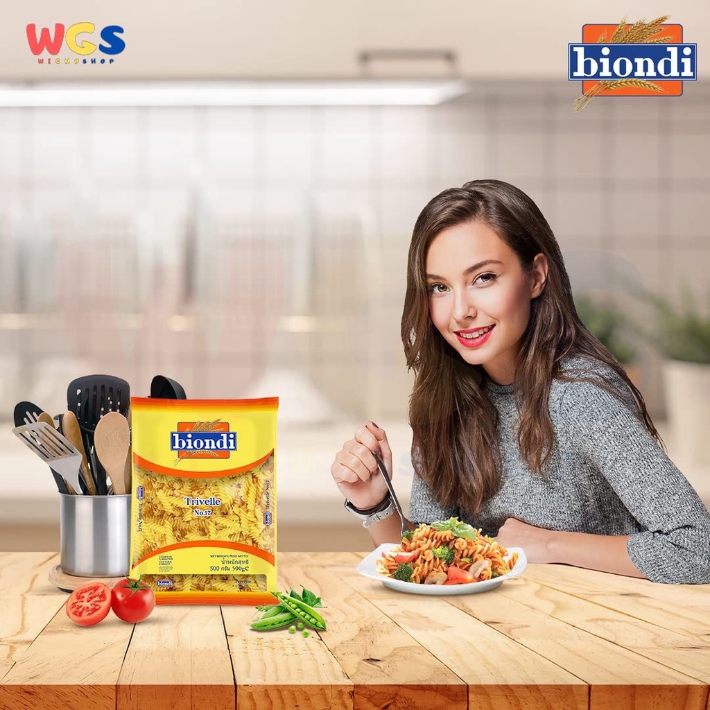 Pasta Biondi Premium Wheat Trievelle No.17 - 500 gr