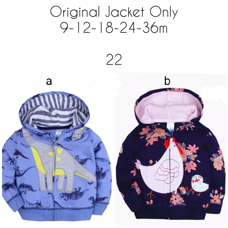 Jaket only bayi import/ jacket baby/ jaket bayi lucu