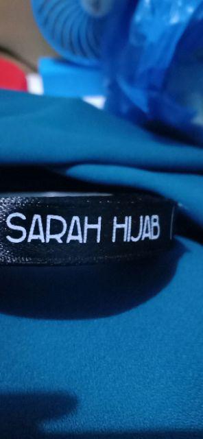 Sablon 1 W Lebel Baju Bahan Satin 2cm Pajang 18 Cm Jadi 200 Baju