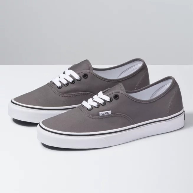 Sepatu Vans Era Authentic Sepatu Sneakers Pria Wanita Abu-Abu