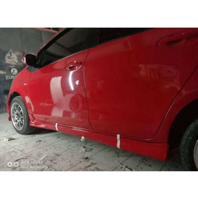 Sidekirt Yaris Bakpao Bodykit Samping Yaris Bakpao Sidekirt Toyota Yaris