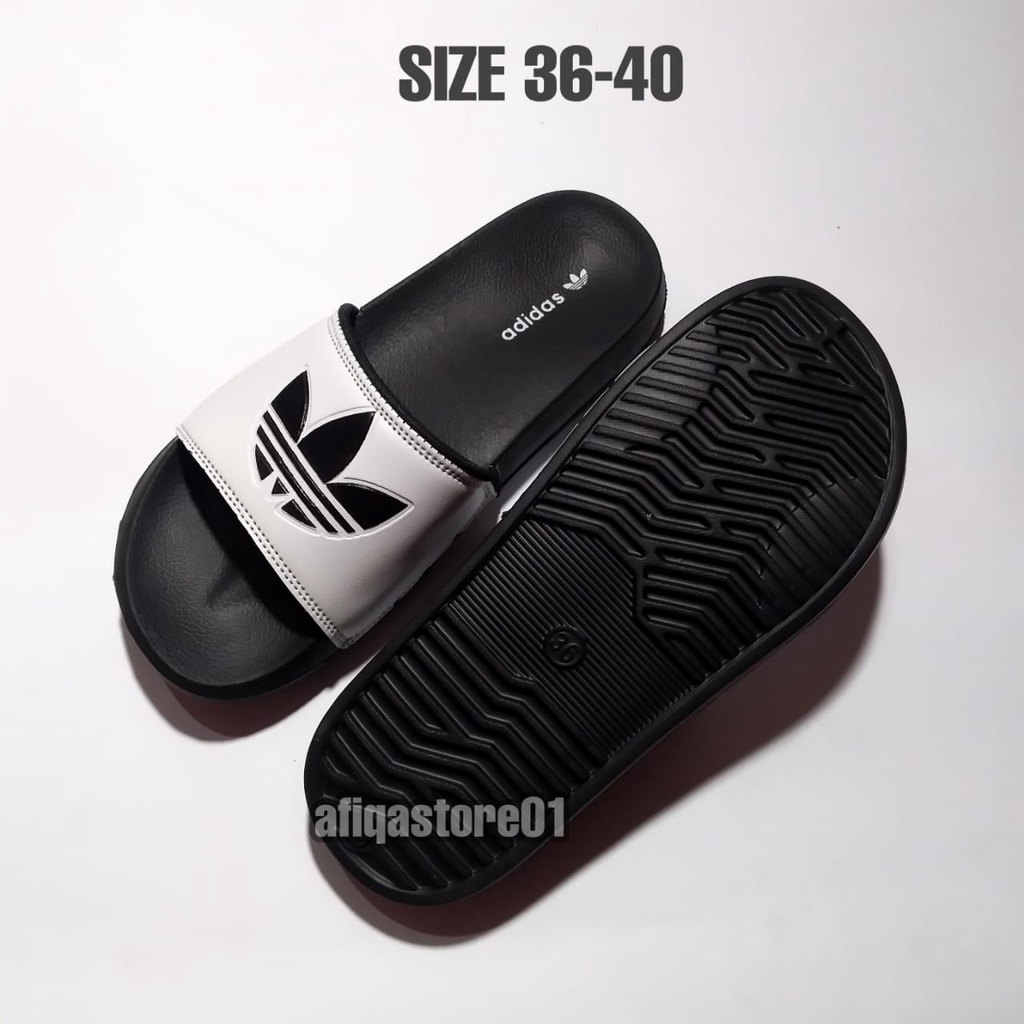 Sandal Casual Pria Wanita Slip On Slide Karet Anti Slip