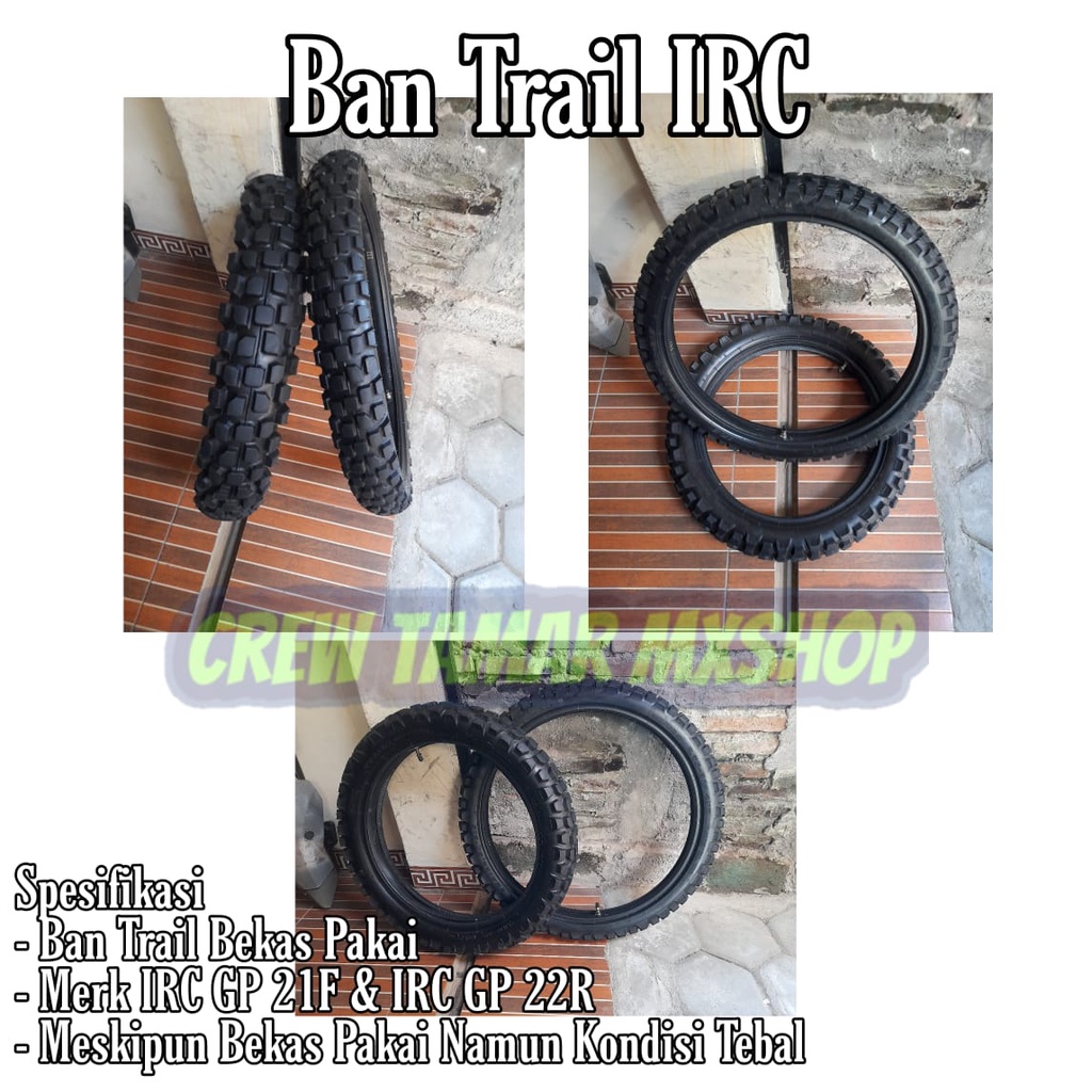 BAN TRAIL IRC RING 18/21 READY SIAP KIRIM