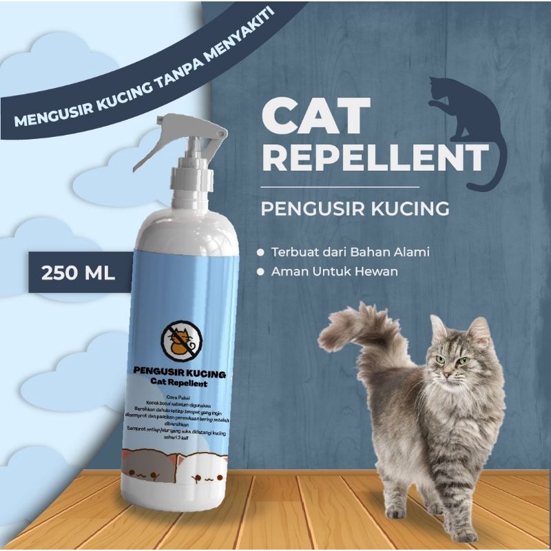 Pengusir Kucing Cat Repellent 250Ml Spray Anti Kucing