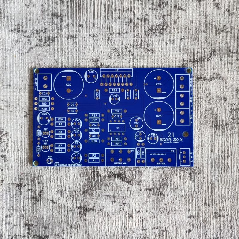 Jual PCB 2.1 ampli TDA7377 / TDA7379 | Shopee Indonesia