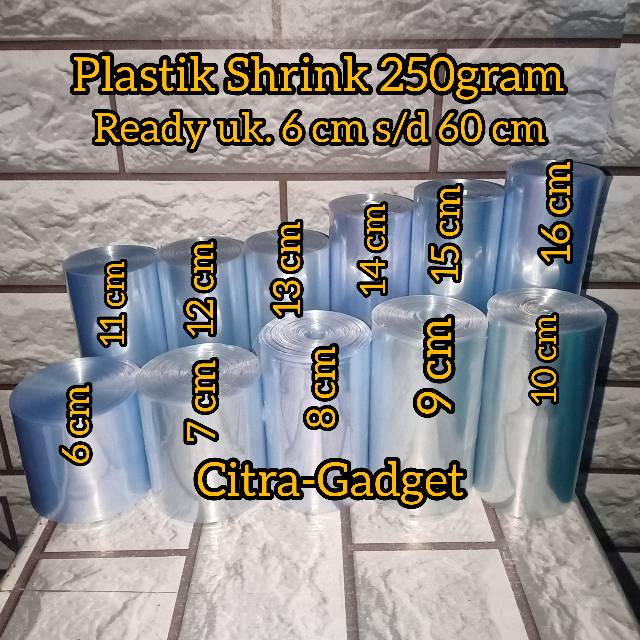 Plastik shrink / plastik segel / pvc shrink 500gram